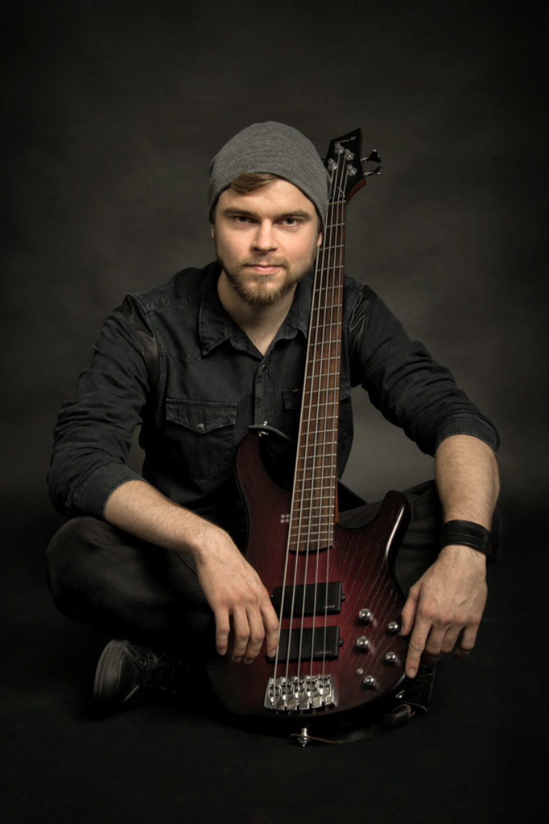 Portraitshooting mit Bassist Georg Simon